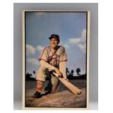 1953 Bowman Color Enos Slaughter HOF Cardinals PSB