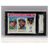1976 Topps HR LDR Reggie Jackson #194 SGC 7.5