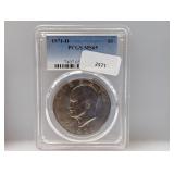 PCGS 1971-D MS65 Ike $1 Dollar