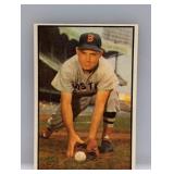 1953 Bowman Color #123 Johnny Lipon Red Sox PSB