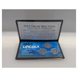 1943 Lincoln Steel Penny Mint Collection