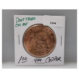 1oz .999 Copper Donï¿½t Tread on Me