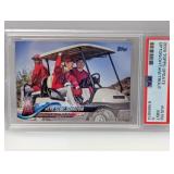 2018 Topps Update Upton Ohtani Trout US158 PSA 9