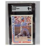 1982 Topps #180 Steve Garvey ï¿½In Actionï¿½ SGC 9 MT