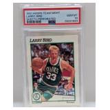 1991 Hoops Team Night Sheets Perforated Bird PSA10