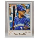 2017 Topps Gallery Keon Broxton Private issue /250