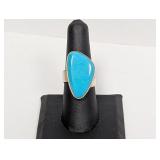 .925 Sterling Jay King Ring Sz 8