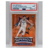 Wembanyama 2023 Obsidian Supernova RC /75 PSA 9