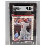 2001 Donruss Best Silver RCs Albert Pujols SGC 9.5