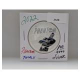 2022 1oz .999 Silv Phantom Tuvalu