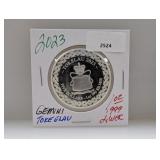 2023 1oz .999 Silv Gemini Tokelau