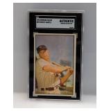 1953 Bowman Color Mantle SGC AU Min Size Not Met
