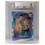 2018 Donruss Optic Holo Jayson Tatum RC #198 BGS 9