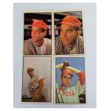 1953 Bowman Color 4 Diff Phillies PSB