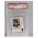 Hoyt Wilhelm 1969 Topps Decals PSA 10