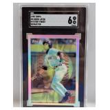 1998 Topps Mystery Finest Ref Derek Jeter M8 SGC 6