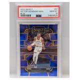 2023 Select Victor Wembanyama Blue RC #87 PSA 10