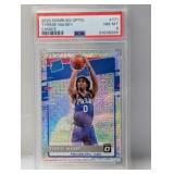 2020 Optic Choice Prizm Tyrese Maxey RC 171 PSA 8