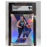 2019-20 Mosaic Silver Prizm Luka Doncic #44 SGC 9