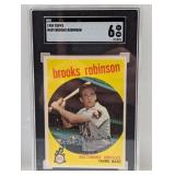 1959 Topps Brooks Robinson #439 SGC 6