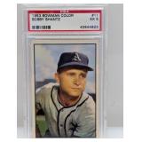 1953 Bowman Color Bobby Shantz #11 PSA 5