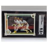 1991 Upper Deck #444 Rickey Henderson SGC 9.5 MT+