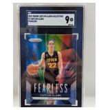 Caitlin Clark 2024 Panini Fearless SGC 9
