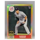 2017 Topps Chrome (Gold) Aaron Judge Rookie #87T-8