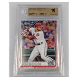 2020 Topps Chrome Update Carter Kieboom RC BGS 10