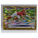 2022 Topps Chrome Bichette Gold 1/50 Ray Wave Ref