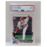 2018 Bowman Shohei Ohtani RC #49 PSA 9