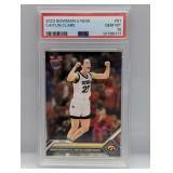 2023 Bowman U Now Caitlin Clark #61 PSA 10