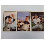 1953 Bowman Color 3 Diff 5 of 9 Partial Set Break