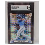 2022 Mosaic Prizm Bobby Witt Jr. RC #265 SGC 9