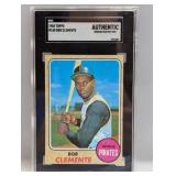 Bob Clemente 1968 Topp #150 SGC Authentic
