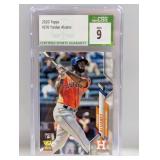 2020 Topps #276 Yordan Alvarez RC CSG Mint 9