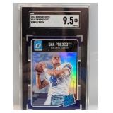 2016 Optic Purple Prizm Dak Prescott RC SGC 9.5