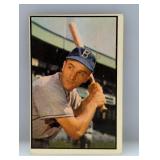 1953 Bowman Color #145 George Shuba Dodgers PSB