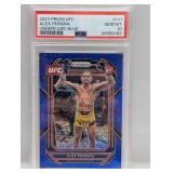 2023 Prizm UFC Undercard Blue /25 Pereira RC PSA10