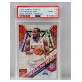 2019 Mosaic #4 Kawhi Leonard - Will To Win PSA 10