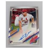 Seth Elledge - 2021 Topps Chrome On Card RC Auto