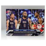 2024 Topps Now Olympic Team Curry James Durant #26