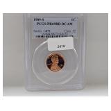 PCGS 1989-S PR69RD DCAM Lincoln Cent