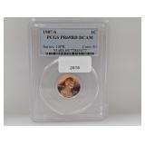 PCGS 1987-S PR69RD DCAM Lincoln Cent