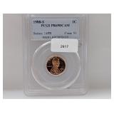 PCGS 1988-S PR69DCAM Lincoln Cent