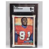 1991 Topps #563 Shannon Sharp ï¿½RCï¿½ SGC 9 MT