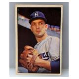 1953 Bowman Color #12 Carl Erskine Dodgers PSB