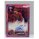 2024 Topps Ch Update Lawler RC Auto /299 Lava Lamp