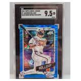/99 2024 Topps Ch Holliday RC Blue Moon Ref SGC9.5