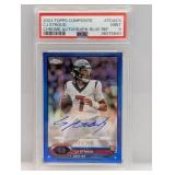 2023 Topps Comp Blue Ref Auto /150 Stroud RC PSA 9